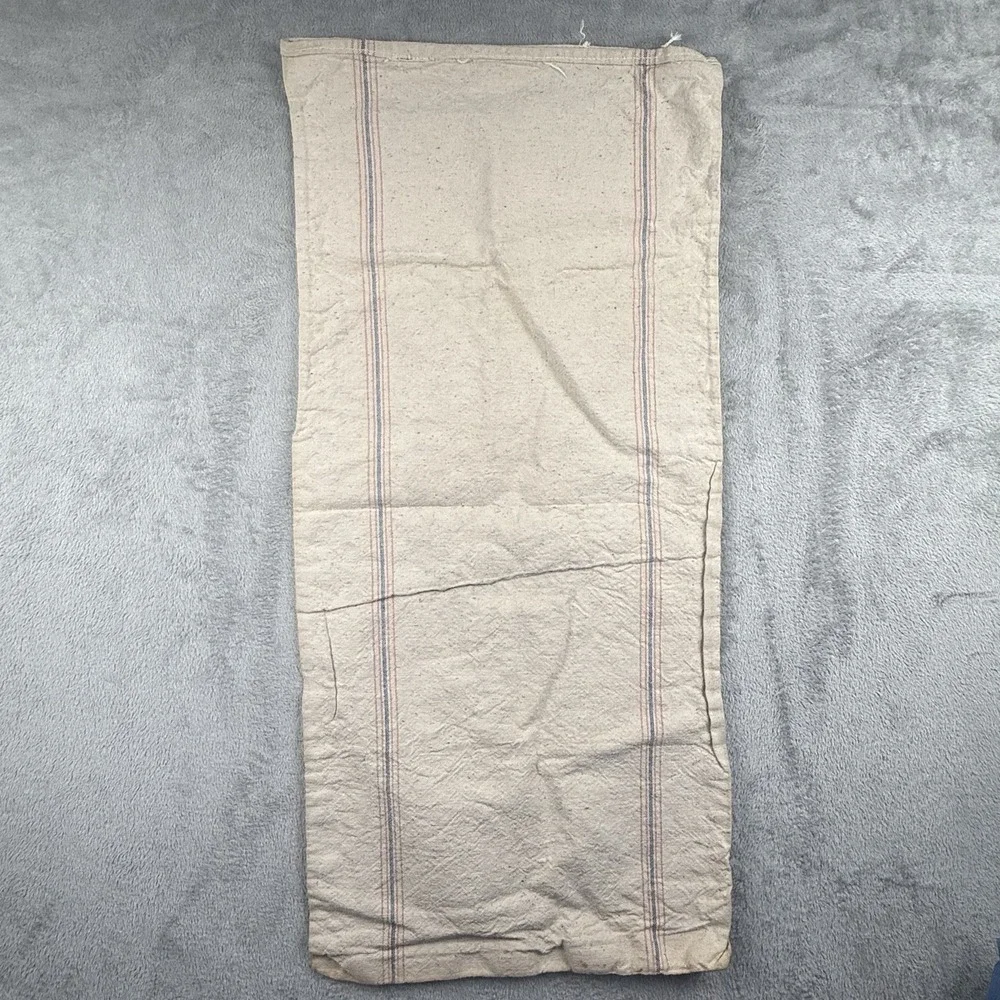 Vintage Bemis A Seamless Cloth Cotton Grain Feed Flour Sack Primitive Country